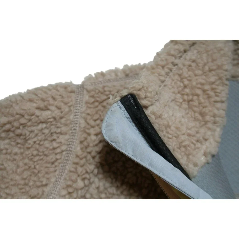 Patagonia Retro-X Sherpa Fleece Jacket Womens L Taupe Shroom Windproof Outdoors - Picture 6 of 10